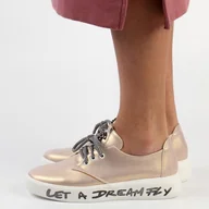 Półbuty damskie - Różowe półbuty damskie S.Barski Ss27-37 - S.BARSKI - miniaturka - grafika 1