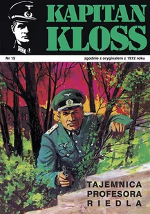 Kapitan Kloss. Tajemnica profesora Riedla. Tom 15 - E-booki - komiksy - miniaturka - grafika 1