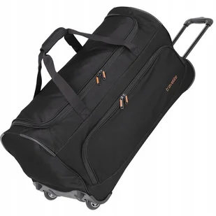 Torba Podróżna Na Kółkach 89L Travelite 96277-01 Czarna - Torby podróżne - miniaturka - grafika 1