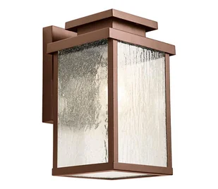 Redo 90463 - Kinkiet zewnętrzny YARD 1xE27/42W/230V IP44 brązowy - Lampy ogrodowe - miniaturka - grafika 1