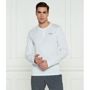 Guess Underwear Longsleeve Regular Fit - Piżamy męskie - miniaturka - grafika 1