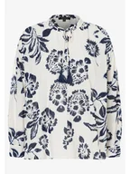 Bluzki damskie - More & More Bluzka w kolorze biało-granatowym - miniaturka - grafika 1