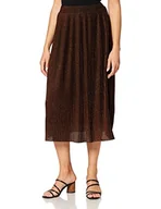 Spódnice - comma spódnica damska krótka, 8771 Sienna Brown, 42 - miniaturka - grafika 1