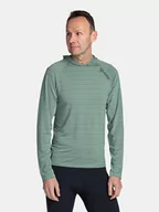 Bluzy sportowe męskie - Kilpi Bluza funkcyjna w kolorze zielonym - miniaturka - grafika 1