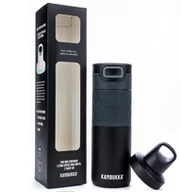 Kubki termiczne - Kambukka Kubek termiczny z dodatkową nakrętką Twist Lid Etna Grip 500 ml Gift Box czarny - miniaturka - grafika 1