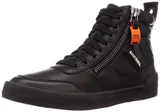 Sneakersy damskie - Diesel Męskie sneakersy - D-VELOWS, Czarny Black T8013 Pr013, 39 eu - grafika 1