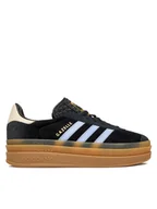Buty dla dziewczynek - adidas Sneakersy Gazelle Bold JR5965 Czarny - miniaturka - grafika 1