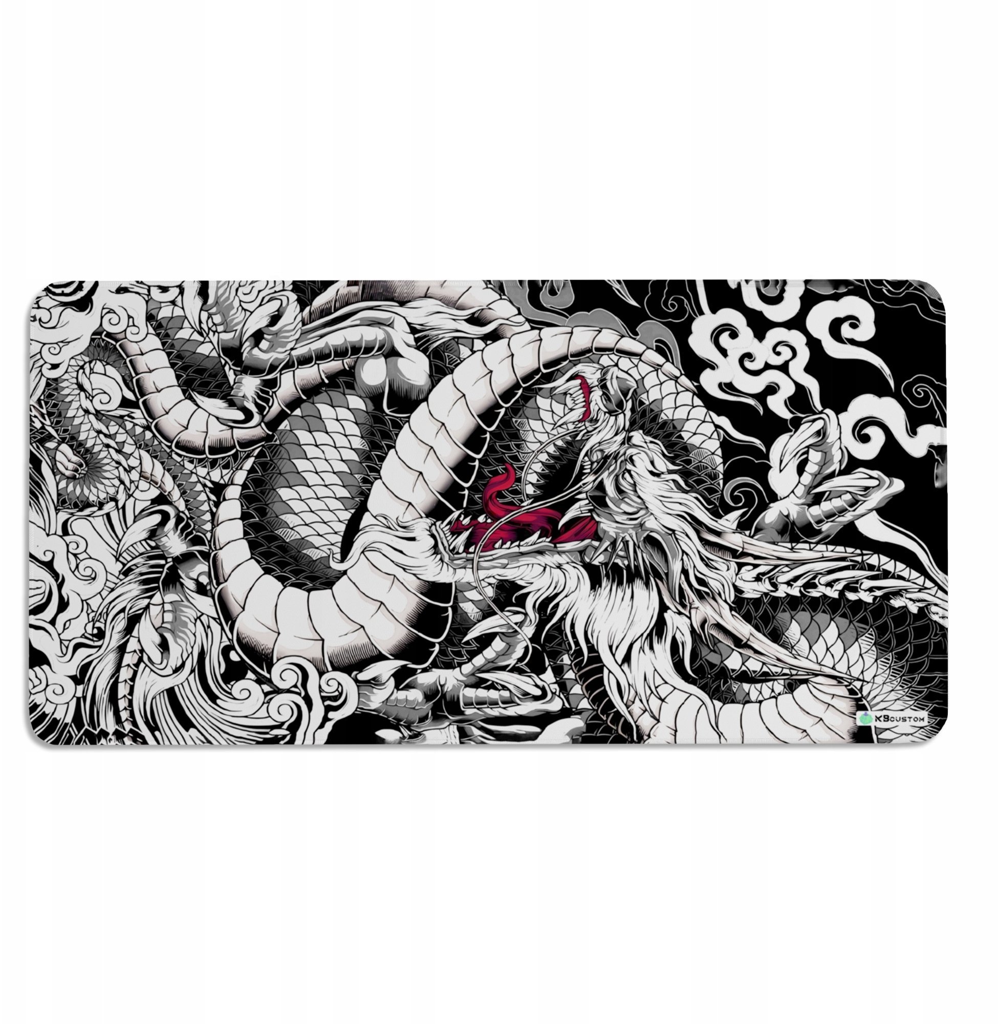 Podkładka KBcustom DUŻA PODKŁADKA MATA POD MYSZKĘ MYSZ 120x60cm XXXL KBcustom Biurko Dragon 48