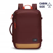 Plecaki - Plecak kabinowy antykradzieżowy z Rfid Pacsafe Go 34 l bordowy - miniaturka - grafika 1