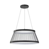 Lampy sufitowe - Balu lampa wisząca 2xLED/57W czarny piaskowy MD3328-2M-3BT - miniaturka - grafika 1