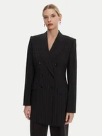 Marynarki i żakiety damskie - Dolce&Gabbana Marynarka F29BIT FRBDK S8051 Czarny Regular Fit - miniaturka - grafika 1