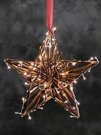 Ozdoby bożonarodzeniowe - Konstsmide Zawieszka dekoracyjna LED w kolorze brązowym - wys. 49 cm - miniaturka - grafika 1