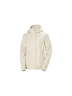 Kurtki damskie - Kurtka damska HELLY HANSEN W VANCOUVER RAIN JAC beżowa L - miniaturka - grafika 1