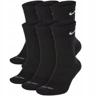 Skarpety termoaktywne - Skarpety Nike Everyday Plus Cush 6 par czarne SX6897 010 42-46 - miniaturka - grafika 1