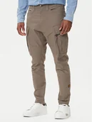 Spodnie męskie - G-Star Raw Spodnie materiałowe Zip Pocket 3D D24307-E172 Zielony Skinny Fit - miniaturka - grafika 1