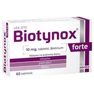 Witaminy i minerały - Biotynox Forte 10mg x60 tabletek - miniaturka - grafika 1