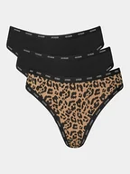 Majtki damskie - Guess Komplet 3 par fig brazylijskich Basic Brazil O4GG24 K6YW1 Czarny - miniaturka - grafika 1