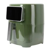 Frytkownice - BERGNER MIDNIGHT frytkownica powietrzna 1800 W 6,9 l - 8 programów gotowania - regulacja temperatury 80-200°C - timer do 30 min - powłoka Ceratech - błyszczące wykończenie - miniaturka - grafika 1