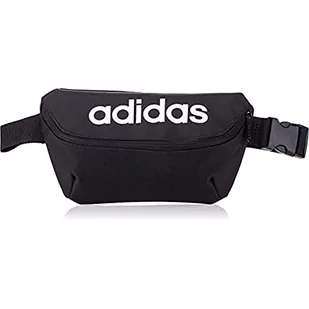 adidas Daily saszetka biodrowa, czarna/biała, 1 rozmiar - Nerki - miniaturka - grafika 1