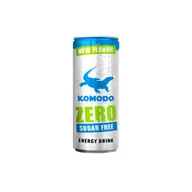 Napoje energetyczne i izotoniczne - Komodo Napój energetyczny bez cukru Zero Sugar free 250 ml - miniaturka - grafika 1
