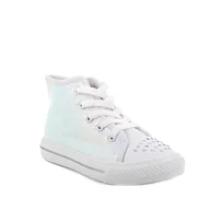 Buty dla dziewczynek - Primigi Ivy, buty dziecięce, białe opalizujące, 24 EU, Opalizujący biały, 24 EU - miniaturka - grafika 1