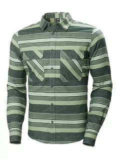 Koszule męskie - Helly Hansen Koszula "Lokka" w kolorze zielonym - grafika 1