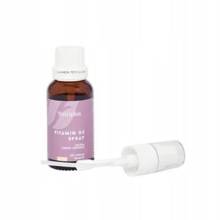 Farmasi Nutriplus Vitamin D3 w sprayu o smaku cytrynowym - 20ml - Witaminy i minerały - miniaturka - grafika 1