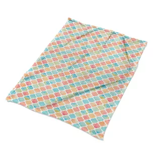 Koc, narzuta, FABRICSY, różnokolorowy, 100x135 cm - Koce - miniaturka - grafika 1
