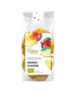 Mango suszone plastry BIO 250g BATOM - Zdrowa żywność - miniaturka - grafika 1