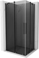 Kabiny prysznicowe - Mexen Velar Duo kabina prysznicowa rozsuwana 100x90 cm, grafit, gun gray szczotkowany - 871-100-090-42-66 - miniaturka - grafika 1