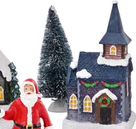 Ozdoby bożonarodzeniowe - vidaXL Świąteczna Dekoracja na Stół Wielokolorowe żywica - miniaturka - grafika 1