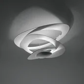 Lampy sufitowe - Artemide Lampa sufitowa designerska Pirce, możliwość ściemniania, biały / opal, salon / jadalnia, aluminium, design - miniaturka - grafika 1