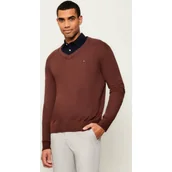 Swetry męskie - Tommy Hilfiger Sweter | Regular Fit | z dodatkiem kaszmiru - miniaturka - grafika 1