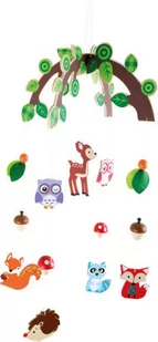 Small Foot Design Small Foot Design, karuzela Zwierzęta w Lesie - Karuzele dla niemowląt - miniaturka - grafika 1