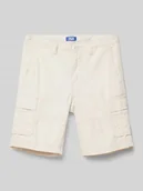 Spodnie i spodenki dla chłopców - Bermudy o kroju regular fit z kieszeniami cargo - miniaturka - grafika 1