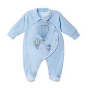 Pajacyki dla niemowląt - BGL-44569 Pajac welurowy Bingo 74 - miniaturka - grafika 1