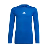 Bielizna sportowa męska - adidas JR Techfit Compression dł. rękaw 155 : Rozmiar - 152 cm - miniaturka - grafika 1