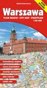 Książki podróżnicze - Wydawnictwo Gauss Warszawa. Plan miasta w skali 1:28 000 LIT-47700 - miniaturka - grafika 1
