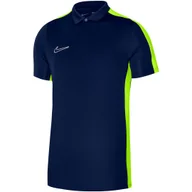 Koszulki męskie - Koszulka męska Nike DF Academy 23 SS Polo granatowa DR1346 452 M - miniaturka - grafika 1