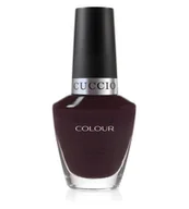 Lakiery do paznokci - Cuccio 6056, Burgundowo czarny lakier do paznokci, Romania Dark, 13 ml - miniaturka - grafika 1