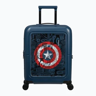 Walizka podróżna American Tourister Dashpop Disney 47 l capt america shield | WYSYŁKA W 24H | 30 DNI NA ZWROT - Walizki - miniaturka - grafika 1