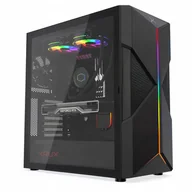 Zestawy komputerowe - KOMPUTER GAMINGOWY DO GIER CARBON X9|Intel i7-12700KF|RTX4060 Ti 8GB|64GB - miniaturka - grafika 1