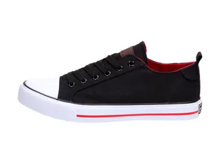 American Club Czarne trampki damskie LH27 LH26 - - Trampki damskie - miniaturka - grafika 1