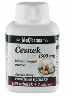 Czosnek - 1500 mg, 107kaps - Suplementy diety - miniaturka - grafika 1