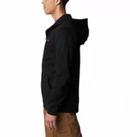 Bluzy sportowe męskie - Męska bluza dresowa rozpinana z kapturem COLUMBIA Logo Fleece Hoodie - miniaturka - grafika 1