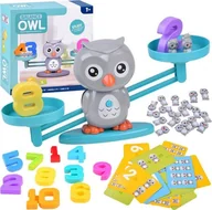 Zabawki interaktywne dla dzieci - Gra Edukacyjna Sowa Waga Szalkowa liczenie ZA3823 EDUKAMP - miniaturka - grafika 1