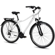 Rowery - Rower trekkingowy ROMET Wagant SUV L PV B U20 28 cali Biały - miniaturka - grafika 1