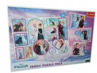 Puzzle - Puzzle 4w1 Family Pack Frozen Kraina lodu - miniaturka - grafika 1