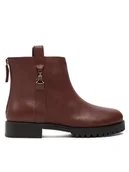 Botki damskie - Patrizia Pepe Botki 8Y0104/L034-B810 Brązowy - miniaturka - grafika 1