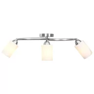 Lampy sufitowe - Vida Lampa sufitowa z ceramicznymi kloszami na 3 żarówki E14 V-289232 - miniaturka - grafika 1